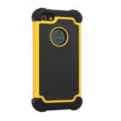 2 Piece Hybrid Rugged Hard PC Soft Silicone Back Case Cover For iPhone5